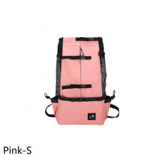 Load image into Gallery viewer, Outdoor Pet Carrier Dog Bag Portable Pet Handbag Breathable Dogs Backpack Reflective Pets Travel Bags Carrying for Animals Small Medium Dogs Corgi Bulldog Pets Supplies