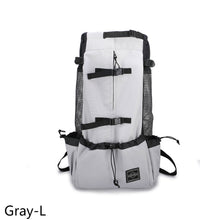 Load image into Gallery viewer, Outdoor Pet Carrier Dog Bag Portable Pet Handbag Breathable Dogs Backpack Reflective Pets Travel Bags Carrying for Animals Small Medium Dogs Corgi Bulldog Pets Supplies
