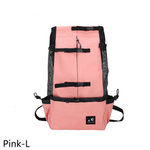 Load image into Gallery viewer, Outdoor Pet Carrier Dog Bag Portable Pet Handbag Breathable Dogs Backpack Reflective Pets Travel Bags Carrying for Animals Small Medium Dogs Corgi Bulldog Pets Supplies