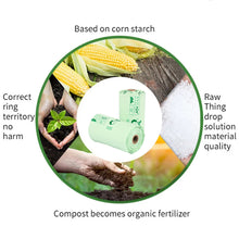 Load image into Gallery viewer, Degradable Corn Starch PLA Biodegradable Pet Garbage Bag Compostable Outdoor Clean Box Waste Bag Vest Style Cat Dog Poop Trash Bags Outdoor Pets Pick up Tools Pet Accessories
