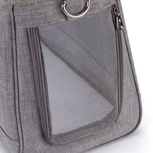 Load image into Gallery viewer, Breathable Dog Carrier Bag Portable Pet Puppy Travel Mesh Bag Backpack Airline Approved Pet Transport Carrier Outdoor Shoulder Bag for Small Cats Chihuahua Yorkie