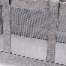 Load image into Gallery viewer, Breathable Dog Carrier Bag Portable Pet Puppy Travel Mesh Bag Backpack Airline Approved Pet Transport Carrier Outdoor Shoulder Bag for Small Cats Chihuahua Yorkie