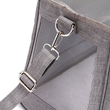 Load image into Gallery viewer, Breathable Dog Carrier Bag Portable Pet Puppy Travel Mesh Bag Backpack Airline Approved Pet Transport Carrier Outdoor Shoulder Bag for Small Cats Chihuahua Yorkie