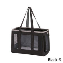 Load image into Gallery viewer, Breathable Dog Carrier Bag Portable Pet Puppy Travel Mesh Bag Backpack Airline Approved Pet Transport Carrier Outdoor Shoulder Bag for Small Cats Chihuahua Yorkie