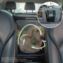 Load image into Gallery viewer, Detachable Oxford Cloth Dog Car Seat Cover Trunk Mat Cover Anti-dirty Waterproof Car Backseat Cat Dog Car Sleeping Mat Hammock Protector with Safety Belt Pet Travel Supplies