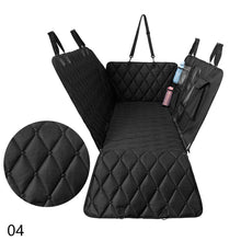 Load image into Gallery viewer, Detachable Oxford Cloth Dog Car Seat Cover Trunk Mat Cover Anti-dirty Waterproof Car Backseat Cat Dog Car Sleeping Mat Hammock Protector with Safety Belt Pet Travel Supplies