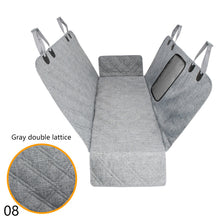 Load image into Gallery viewer, Detachable Oxford Cloth Dog Car Seat Cover Trunk Mat Cover Anti-dirty Waterproof Car Backseat Cat Dog Car Sleeping Mat Hammock Protector with Safety Belt Pet Travel Supplies