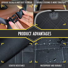 Load image into Gallery viewer, Waterproof Rear Back Mat Detachable Oxford Cloth Hammock Cushion Protector Dog Car Seat Mat Trunk Cover With Pocket Safety Belt Pet Carrier Traval Supplies