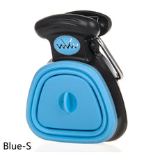 Load image into Gallery viewer, Foldable Dog Pooper Scooper Poop Dispenser Bag Pet Waste Picker Dog Walking Portable Stool Picking Garbage Bag Pet Shit Shovel Supplies Dog Excreta Cleaning Tools