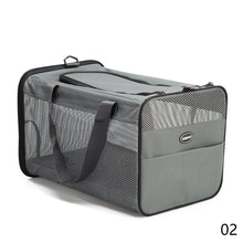 Load image into Gallery viewer, Breathable Pet Carrier Bag Portable Cat Travel Backpack Foldable Transport Dog Carrier with Mesh Window Top Opening Removable Mat Outdoor Shoulder Bag Cat Handbag Pet Supplies