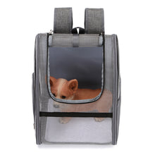 Load image into Gallery viewer, Portable Pet Cat Carrier Large Capacity Backpack Breathable Mesh Heat Dissipation Bag Folding Pet Chest Dog Carrying Bags Big Space Outdoor Travel Pet Supplies