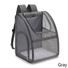 Load image into Gallery viewer, Portable Pet Cat Carrier Large Capacity Backpack Breathable Mesh Heat Dissipation Bag Folding Pet Chest Dog Carrying Bags Big Space Outdoor Travel Pet Supplies