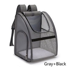 Load image into Gallery viewer, Portable Pet Cat Carrier Large Capacity Backpack Breathable Mesh Heat Dissipation Bag Folding Pet Chest Dog Carrying Bags Big Space Outdoor Travel Pet Supplies