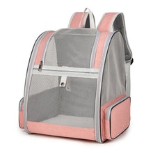 Load image into Gallery viewer, Portable Pet Cat Carrier Large Capacity Backpack Breathable Mesh Heat Dissipation Bag Folding Pet Chest Dog Carrying Bags Big Space Outdoor Travel Pet Supplies