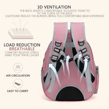 Load image into Gallery viewer, Pet Carrier Bags Portable Space Capsule Backpack Transparent Large Capacity Cat Carrier Breathable Carrying Travel Bag Kitten Shoulder Bag Outdoor Backpacks for Puppy Dog