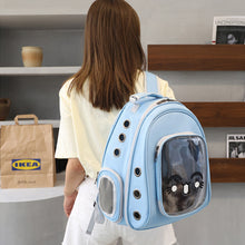 Load image into Gallery viewer, Pet Carrier Bags Portable Space Capsule Backpack Transparent Large Capacity Cat Carrier Breathable Carrying Travel Bag Kitten Shoulder Bag Outdoor Backpacks for Puppy Dog