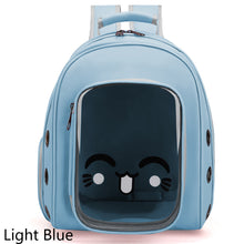 Load image into Gallery viewer, Pet Carrier Bags Portable Space Capsule Backpack Transparent Large Capacity Cat Carrier Breathable Carrying Travel Bag Kitten Shoulder Bag Outdoor Backpacks for Puppy Dog