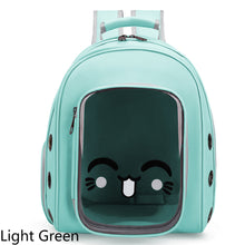 Load image into Gallery viewer, Pet Carrier Bags Portable Space Capsule Backpack Transparent Large Capacity Cat Carrier Breathable Carrying Travel Bag Kitten Shoulder Bag Outdoor Backpacks for Puppy Dog