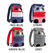 Load image into Gallery viewer, Pet Backpack Carrier Mesh Breathable Bag Cat Backpack Outdoor Travel Puppy Carring Bags Anilmal Transport Carriers for Small and Medium Dogs Bulldog Pets Supplies