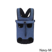 Load image into Gallery viewer, Pet Backpack Carrier Mesh Breathable Bag Cat Backpack Outdoor Travel Puppy Carring Bags Anilmal Transport Carriers for Small and Medium Dogs Bulldog Pets Supplies