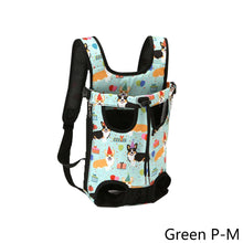 Load image into Gallery viewer, Pet Backpack Carrier Mesh Breathable Bag Cat Backpack Outdoor Travel Puppy Carring Bags Anilmal Transport Carriers for Small and Medium Dogs Bulldog Pets Supplies