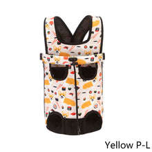 Load image into Gallery viewer, Pet Backpack Carrier Mesh Breathable Bag Cat Backpack Outdoor Travel Puppy Carring Bags Anilmal Transport Carriers for Small and Medium Dogs Bulldog Pets Supplies