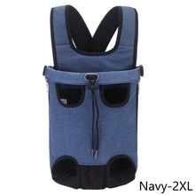 Load image into Gallery viewer, Pet Backpack Carrier Mesh Breathable Bag Cat Backpack Outdoor Travel Puppy Carring Bags Anilmal Transport Carriers for Small and Medium Dogs Bulldog Pets Supplies