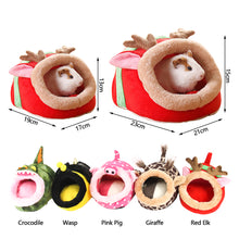 Load image into Gallery viewer, S/L Soft Guinea Pig House Bed Cage for Guinea Pig Ferrets Hamsters Hedgehogs Rabbits Rats Small Animal Bed Small Pet Supplies