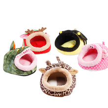 Load image into Gallery viewer, S/L Soft Guinea Pig House Bed Cage for Guinea Pig Ferrets Hamsters Hedgehogs Rabbits Rats Small Animal Bed Small Pet Supplies
