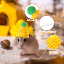 Load image into Gallery viewer, Snake Hat Guinea Pig Hat Hamster Hat with Adjustable Chin Strap for Chinchilla Ferret Hedgehogs Small Animal Outfit Suit Cosplay