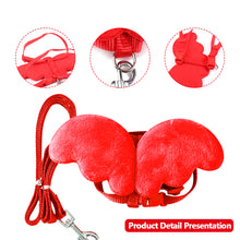 Load image into Gallery viewer, Breathable Rabbit Duck Cat Leash With Wings Poultry Hen Pet Harness With Matching Training for Walking Duck Goose