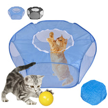 Load image into Gallery viewer, Portable Folding Pet Fence Cage Tent Playpen with waterproof and breathable cover For Dog Cat Hamster Rabbit Guinea Pig Hedgehog Small Animal Supplies
