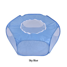 Load image into Gallery viewer, Portable Folding Pet Fence Cage Tent Playpen with waterproof and breathable cover For Dog Cat Hamster Rabbit Guinea Pig Hedgehog Small Animal Supplies