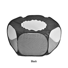 Load image into Gallery viewer, Portable Folding Pet Fence Cage Tent Playpen with waterproof and breathable cover For Dog Cat Hamster Rabbit Guinea Pig Hedgehog Small Animal Supplies