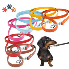 Load image into Gallery viewer, Pet Dog Lead Leash PU Leather Walking Training Dog Leash For Cats Small Medium Dogs Pet Supplies