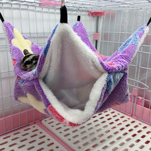Load image into Gallery viewer, Small Animal Pet Cage Hammock Bunkbed Sugar Glider Hammock Soft Sleeping Nest For Hamster Ferret Squirrel Small Animal Sleeping
