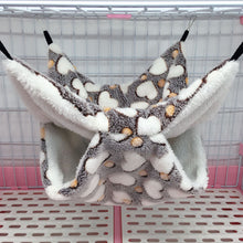 Load image into Gallery viewer, Small Animal Pet Cage Hammock Bunkbed Sugar Glider Hammock Soft Sleeping Nest For Hamster Ferret Squirrel Small Animal Sleeping