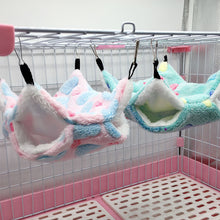 Load image into Gallery viewer, Small Animal Pet Cage Hammock Bunkbed Sugar Glider Hammock Soft Sleeping Nest For Hamster Ferret Squirrel Small Animal Sleeping