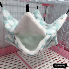 Load image into Gallery viewer, Small Animal Pet Cage Hammock Bunkbed Sugar Glider Hammock Soft Sleeping Nest For Hamster Ferret Squirrel Small Animal Sleeping