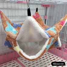 Load image into Gallery viewer, Small Animal Pet Cage Hammock Bunkbed Sugar Glider Hammock Soft Sleeping Nest For Hamster Ferret Squirrel Small Animal Sleeping