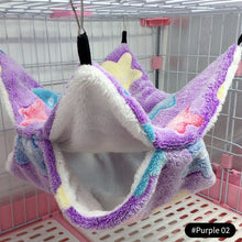 Load image into Gallery viewer, Small Animal Pet Cage Hammock Bunkbed Sugar Glider Hammock Soft Sleeping Nest For Hamster Ferret Squirrel Small Animal Sleeping