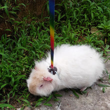 Load image into Gallery viewer, 1.2M Adjustable Pet Hamster Rabbit Leash Harness Rope Chinchilla Squirrel Guinea Pig Chest Lead Rope Small Pet Supplies