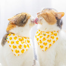 Load image into Gallery viewer, Cute Fashion Adjustable Cat Rabbit Japanese Saliva Towel Rabbit Photo Props Bunny Bib Triangle Scarf Pet Dressing