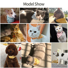 Load image into Gallery viewer, Cute Fashion Adjustable Cat Rabbit Japanese Saliva Towel Rabbit Photo Props Bunny Bib Triangle Scarf Pet Dressing