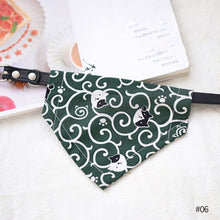 Load image into Gallery viewer, Cute Fashion Adjustable Cat Rabbit Japanese Saliva Towel Rabbit Photo Props Bunny Bib Triangle Scarf Pet Dressing