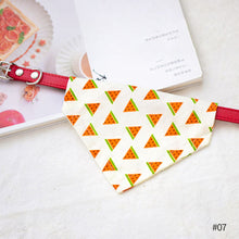 Load image into Gallery viewer, Cute Fashion Adjustable Cat Rabbit Japanese Saliva Towel Rabbit Photo Props Bunny Bib Triangle Scarf Pet Dressing