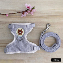 Load image into Gallery viewer, Pet Rabbit Mesh Vest Harness With Traction Rope Bunny Guinea Pig Vest Lead Small Animal Supplies