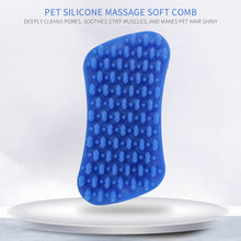 Load image into Gallery viewer, Silicone Pet Dog Cleaning Brush Shampoo Massager Soft Pet SPA Massage Brush for Grooming Brushing and Bathing