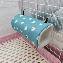 Load image into Gallery viewer, Hamster Cage Ferret Tunnel Hammock For Rat Warm Hamster Tube Toy Hanging Bed Cage For Hamster Rabbit Guinea Pig Small Animals