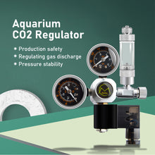 Load image into Gallery viewer, DIY Aquarium CO2 Regulator Magnetic Solenoid Kit CO2 Generator Control System Reactor Set Fine-Tuning Pressure Reducing Check Valve One-Way Bubble Counter Diffuser Fish Tank Accessories